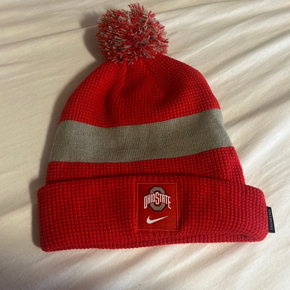 Ohio state beanie